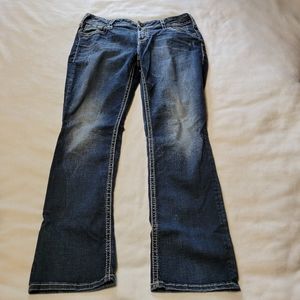 Silver Suki Mid Straight jeans